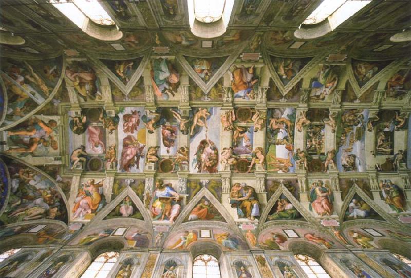 Michelangelo Buonarroti the sistine chapel ceiling